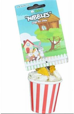 Show full view: A&E Cage Company Popcorn Loofah Small Pet Toy slide 3 of 3