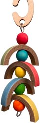 A&E Cage Company Rippin Rainbow Chew Bird Toy