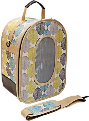 Show full view: A&E Cage Company Soft Sided Travel Bird Carrier, Tan slide 2 of 9