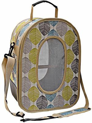 Show full view: A&E Cage Company Soft Sided Travel Bird Carrier, Tan slide 7 of 9