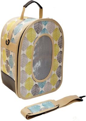 Show full view: A&E Cage Company Soft Sided Travel Bird Carrier, Tan slide 8 of 9