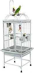 A&E Cage Company Stainless Steel Play Top Bird Cage, 24 x 22 x 64-in
