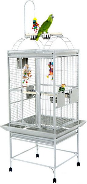 A&E Cage Company Stainless Steel Play Top Bird Cage