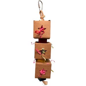 A&E Cage Company Star Shred & Seek Preening Bird Toy