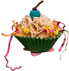 A&E Cage Company Sweet Tweets Cupcake Foraging Bird Toy