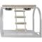 Show in main carousel: A&E Cage Company Table Bird Stand with Ladders & Cups, White slide 1 of 3