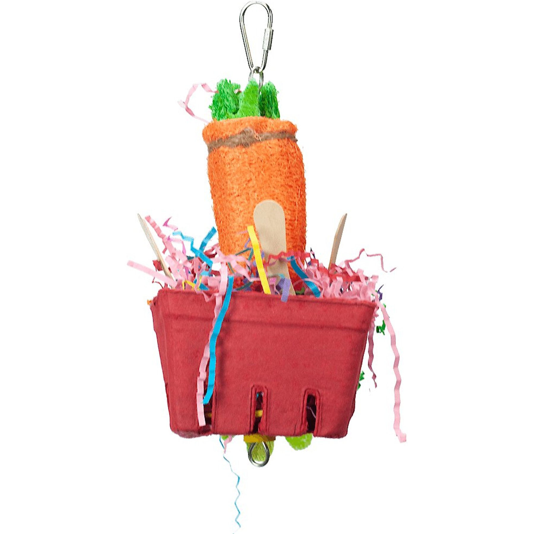 A&E Cage Company The Veggie Basket Bird Toy