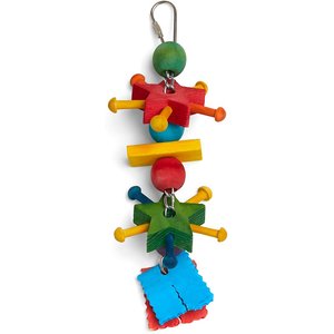A&E Cage Company The Wooden Cowboy Spur Bird Toy