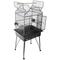 Show in main carousel: A&E Cage Company Victorian Open Top Bird Cage, Platinum, Medium slide 1 of 1