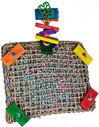 A&E Cage Company Vine Mat Forage Pouch Bird Toy