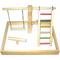 Show in main carousel: A&E Cage Company Wood Tabletop Bird Play Station, Tan slide 1 of 2