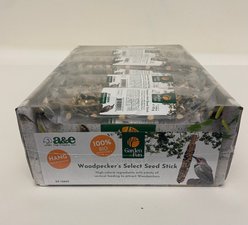 A&E Cage Company Woodpecker's Select Seed Stick Wild Bird Treats, 0.12-lb box, 20 count