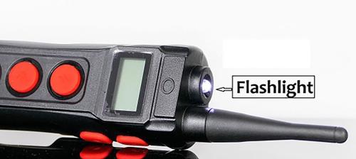 Show full view: Aetertek AT-919C 1100 Yard Ultra Range Rechargeable Waterproof Auto Anti-Bark Dog Remote Training Shock Collar, Black slide 3 of 8