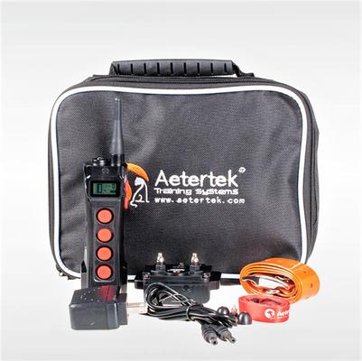 Show full view: Aetertek AT-919C 1100 Yard Ultra Range Rechargeable Waterproof Auto Anti-Bark Dog Remote Training Shock Collar, Black slide 7 of 8