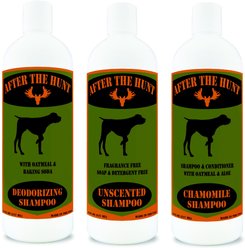 After The Hunt Complete Hunting Variety Pack Dog Shampoo, 8-fl oz bottle, 3 count