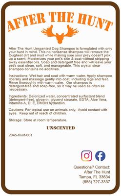 Show full view: After The Hunt Complete Hunting Variety Pack Dog Shampoo, 8-fl oz bottle, 3 count slide 4 of 6