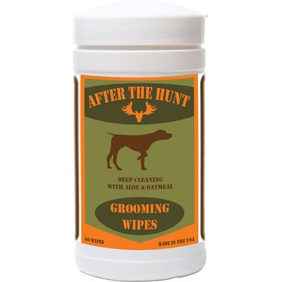 After The Hunt After The Hunt Mud Aloe & Oatmeal Dog Grooming Wipes, 60 count