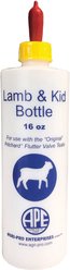Agri-Pro Enterprises Lamb Bottle with Pritchard Flutter Valve Teat, 16-oz