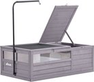 Aivituvin 12.4-in Indoor & Outdoor Wood Tortoise House