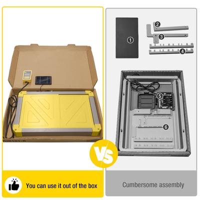 Show full view: Aivituvin AIR101 Solar Powered Automatic Chicken Coop Door, Gray slide 6 of 10