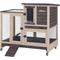Show in main carousel: Aivituvin AIR36 Indoor & Outdoor Rabbit Hutch, Brown/Grey slide 2 of 8