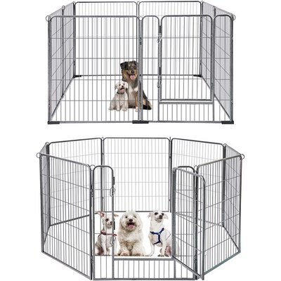 Aivituvin Aivituvin AIR50 Exercise Outdoor & Indoor Portable Dog Playpen, Medium