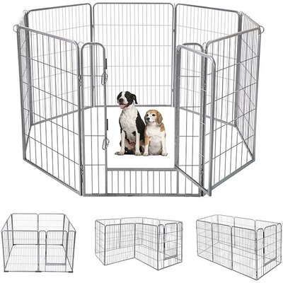 Aivituvin Aivituvin AIR51 Exercise Outdoor & Indoor Portable Dog Playpen, Large