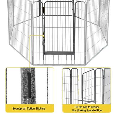 Show full view: Aivituvin AIR51 Exercise Outdoor & Indoor Portable Dog Playpen, Large slide 3 of 6