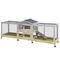 Show in main carousel: Aivituvin-AIR65 Indoor House Easy Moving Large Bunny Rabbit Hutch, Gray slide 7 of 9