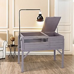 Aivituvin AIR70 Large Turtle Indoor/Outdoor Habitat, Gray slide 2 of 7