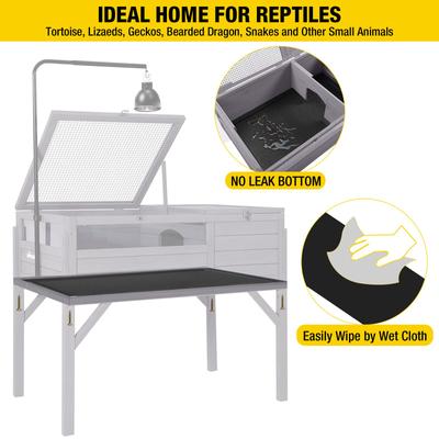 Show full view: Aivituvin AIR70 Large Turtle Indoor/Outdoor Habitat, Gray slide 4 of 8