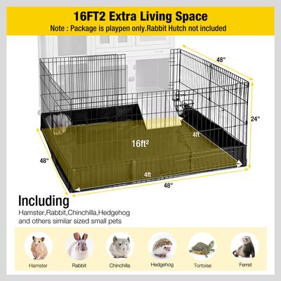 Show full view: Aivituvin-AIR71 Portable Small Pet Playpens slide 7 of 11