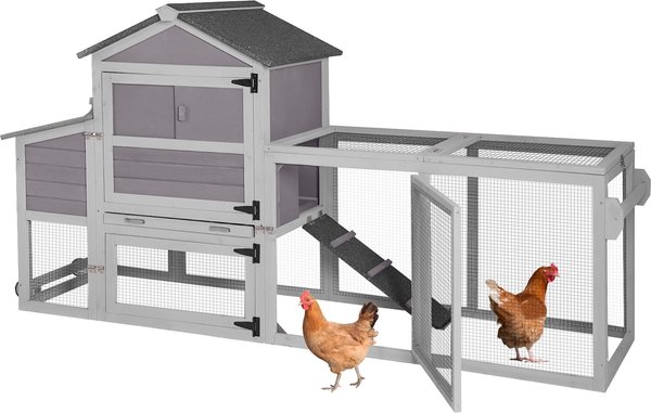 Aivituvin AIR72 Mobile Tractor Chicken Coop, 1 to 2 Chicken Capacity