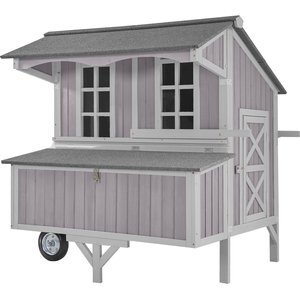 Aivituvin AIR66 Foldable Chicken Coop, 3 to 4 Chicken Capacity