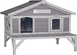 Aivituvin for Feral Cats Premium Wooden Cat House