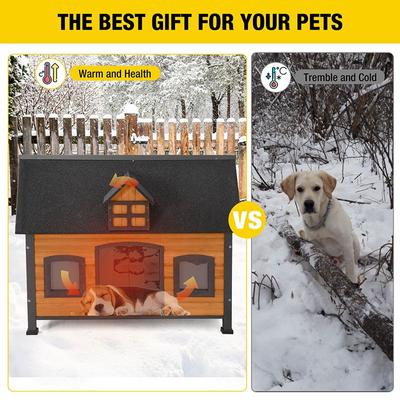 Show full view: Aivituvin Insulated Liner Inside Outdoor Dog House slide 4 of 7