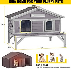 Aivituvin Insulated Soft Liner Outdoor Feral Cat House slide 2 of 6
