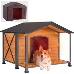Aivituvin Waterproof Liner Insulated Dog House, X-Large