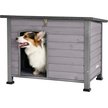 Show in main carousel: Aivituvin Wooden Heavy Duty Dog House, Grey, Medium slide 1 of 8