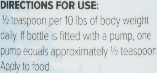 Show full view: Alaska Naturals Wild Alaskan Pollock Oil Liquid Dog Supplement, 15.5-fl oz bottle slide 4 of 5