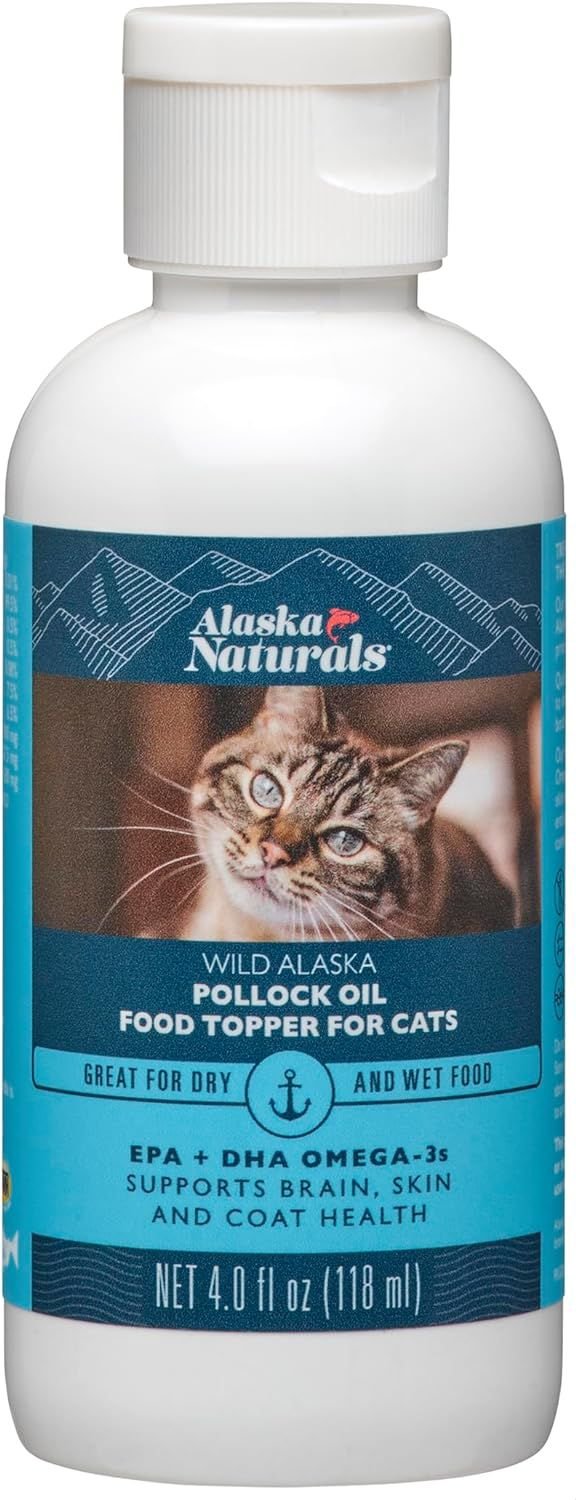 Wild Alaskan Pollock Oil Natural Cat Supplement