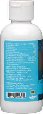 Show full view: Alaska Naturals Wild Alaskan Pollock Oil Natural Cat Supplement, 4-fl oz bottle slide 4 of 6