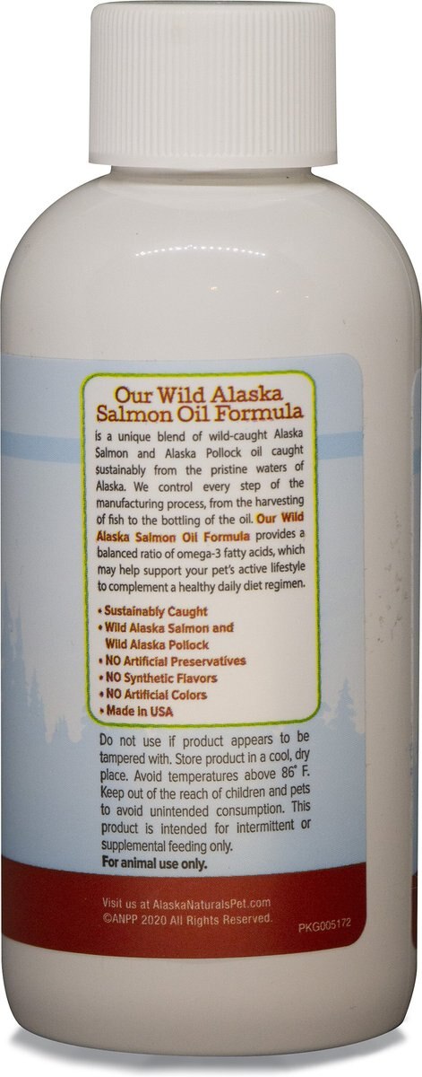 Alaska Naturals Wild Alaskan Salmon Oil Formula Cat Supplement