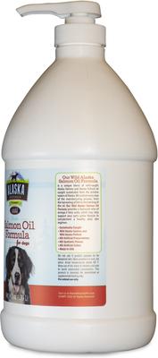 Show full view: Alaska Naturals Wild Alaskan Salmon Oil Formula Dog Supplement, 64-fl oz bottle slide 5 of 6