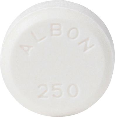 Show full view: Albon (sulfadimethoxine) Tablets for Dogs & Cats, 1 tablet, 250-mg slide 3 of 10
