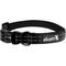 Show in main carousel: Alcott Adventure Polyester Reflective Dog Collar, Black, Medium: 14 to 20-in neck slide 1 of 3