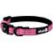 Show in main carousel: Alcott Adventure Polyester Reflective Dog Collar, Pink, X-Small: 7 to 11-in neck slide 1 of 3