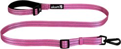 Alcott Weekender Polyester Reflective Dog Leash, Pink, 5-ft long, 1-in wide