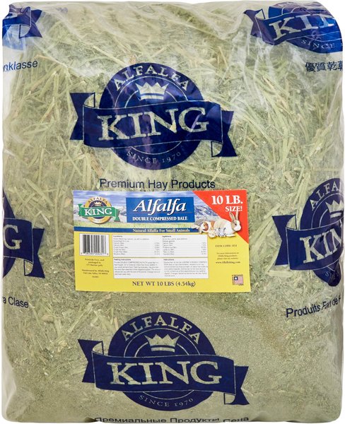 Alfalfa King Double Compressed Oat, Wheat & Barley Hay Small Animal Food
