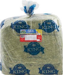 Alfalfa King Double Compressed Alfalfa Hay Small Animal Food, 25-lb bag